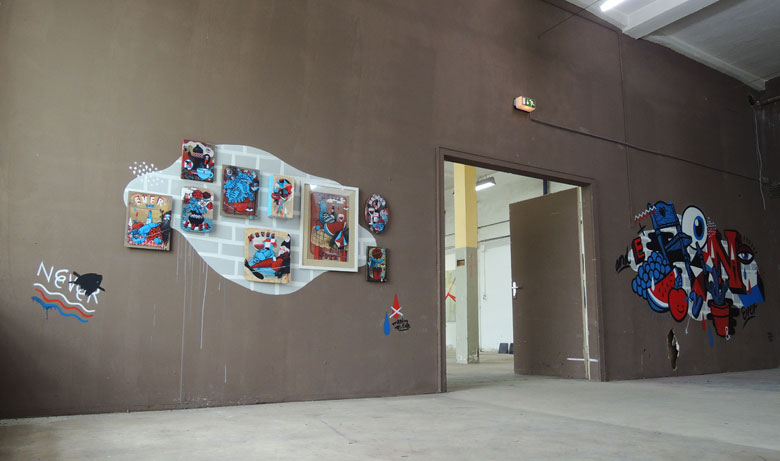 Martin Krusche - Wall art and exhibition- »In Your Face«