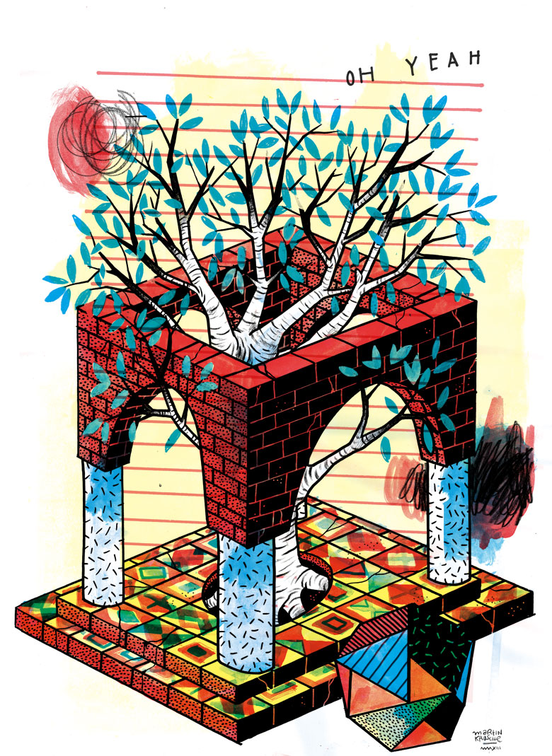 Martin Krusche - Illustration- »Baum«