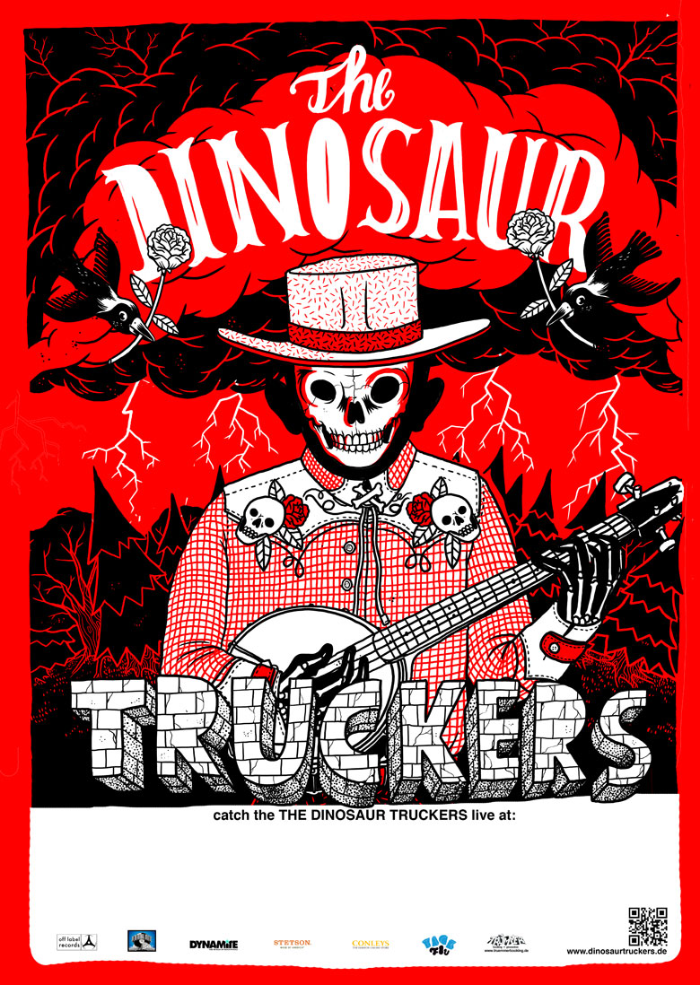 Martin Krusche - Illustration/Webdesign- »Dinosaur Truckers«